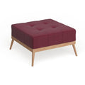 Christopher Knight Home Carson Lund Mid-Century Tufted Fabric Square Ottoman