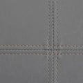American Furniture Classics Foldable Tufted Storage Bench - Gunmetal Gray