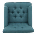 Christopher Knight Home Malone Tufted Back Fabric Club Chair - Dimensions: 28" L x 29.5" W x 33.5" H