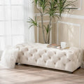 Christopher Knight Home Piper Glam Tufted Velvet Ottoman Bench