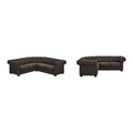 Gdansk 5-Person L-Shaped Chesterfield Sectional Sofa