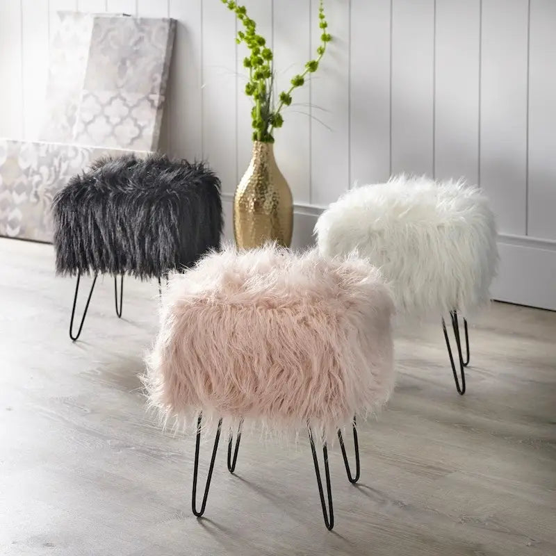 Miranda Square Stool by Simple Living