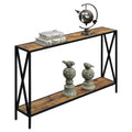 Tucson Console Table with Shelf by Convenience Concepts