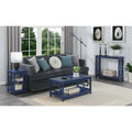 Convenience Concepts Town Square End Table Featuring Shelves
