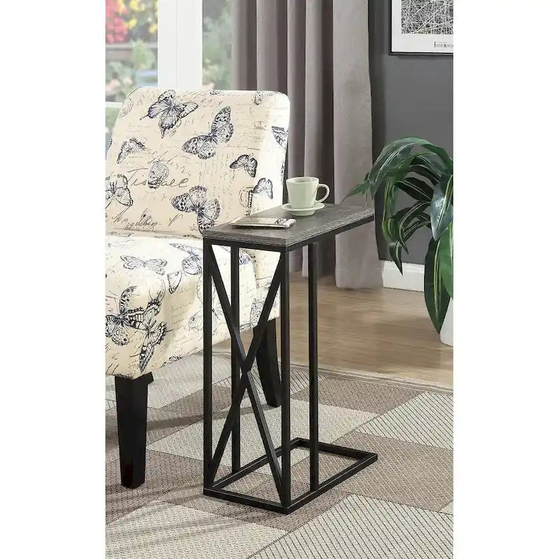 Tucson C-Shaped End Table by Convenience Concepts