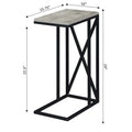 Tucson C-Shaped End Table by Convenience Concepts