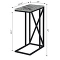 Tucson C-Shaped End Table by Convenience Concepts