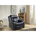 Copper Grove Sorgenfri Faux Leather Reclining Rocker Chair
