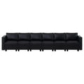 Convertible DIY Modular Sleeper Sectional Sofa Collection with Storage Seats - Perfect for Your Living Room
