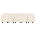 Convertible DIY Modular Sleeper Sectional Sofa Collection with Storage Seats - Perfect for Your Living Room