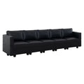 Convertible DIY Modular Sleeper Sectional Sofa Collection with Storage Seats - Perfect for Your Living Room