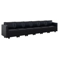 Convertible DIY Modular Sleeper Sectional Sofa Collection with Storage Seats - Perfect for Your Living Room