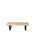 Nelson Wood Slate Bench - 48" Length, 14.5" Height, 18.5" Depth