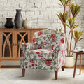 Giampiero Upholstered Wooden Armchair with Nailhead Accents by HULALA HOME