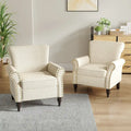 Nailhead Trimmed Living Room Armchair - Dimensions: 29.9W x 29.9H x 32.9D