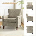 Set of 2 Samouel Contemporary Floral Wingback Armchairs by HULALA HOME