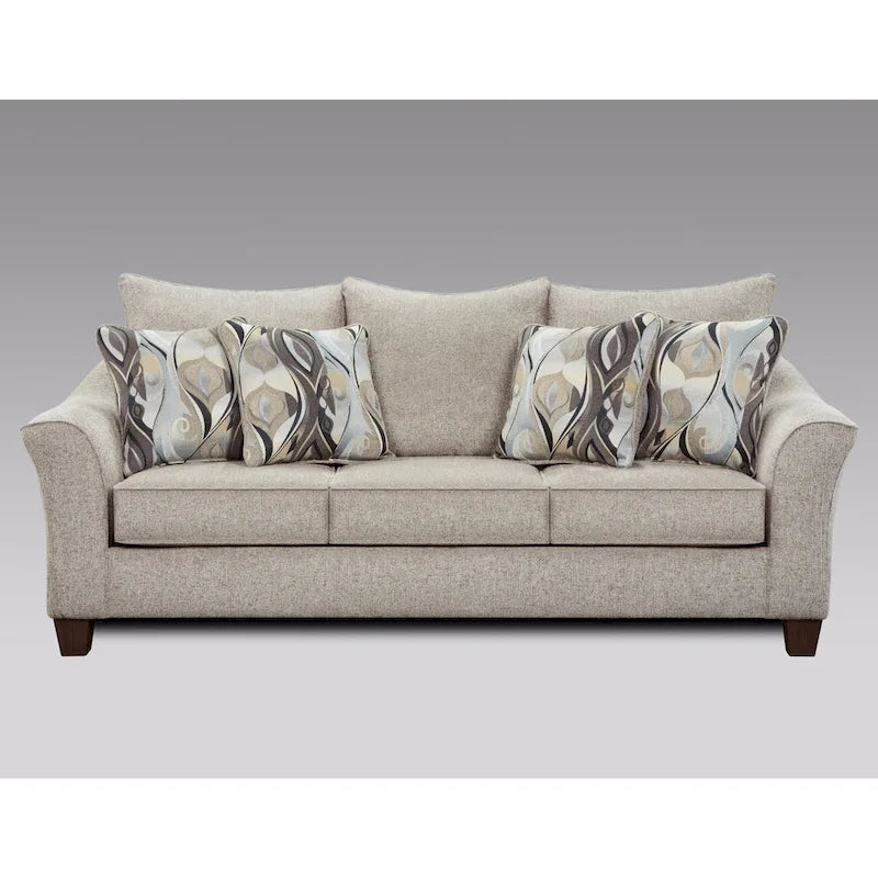 Roundhill Furniture Camero Upholstered Pillowback Sofa