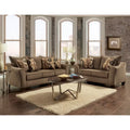 Roundhill Furniture Camero Upholstered Pillowback Sofa