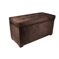 MJL Furniture Angela 8-Button Tufted Storage Bench with Trunk