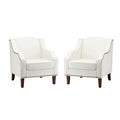 Set of 2 Lucretius Armchairs with Nailhead Trim by HULALA HOME