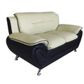 Michael Segura Upholstered Loveseat in Bonded Leather