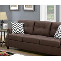 Two-Piece Sofa Set Featuring Decorative Accent Pillows
