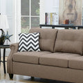 Two-Piece Sofa Set Featuring Decorative Accent Pillows