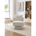 360-Degree Swivel Chenille Upholstered Accent Chairs for Living Room and Bedroom