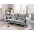 Bernal 75.6-Inch Velvet Sleeper Sofa Bed