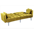Bernal 75.6-Inch Velvet Sleeper Sofa Bed