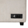Nestfair L-Shaped Sofa Bed with Storage Ottoman - 2-in-1 Pull-Out Design