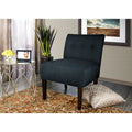 MJL Furniture Obsession Brownstone Button-Tufted Accent Chair (AS IS)