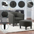Convenience Concepts Roosevelt Accent Chair with Ottoman - Stylish Seating Solution