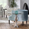 Roundhill Furniture Isla Chenille Oversized Barrel Accent Chair with Armrests for Living Room