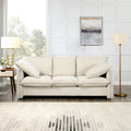 Mid-Century Modern 3-Seat Sofa – Perfect for Living Rooms, Apartments, Lounges, and Bedrooms