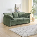 Mid-Century Modern 3-Seat Sofa – Perfect for Living Rooms, Apartments, Lounges, and Bedrooms
