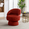 360-Degree Swivel Cuddle Barrel Accent Chairs with Plush Upholstery