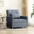AECOJOY 3-in-1 Convertible Sleeper Sofa Chair with Pillow and Adjustable Backrest
