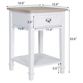 Porch & Den Gatto Accent Side Table with Drawers
