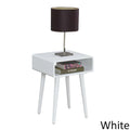 Convenience Concepts Napa End Table Featuring Storage Shelf