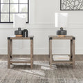 Set of 2 Middlebrook Kujawa 18-Inch X-Side Accent Tables