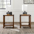 Set of 2 Middlebrook Kujawa 18-Inch X-Side Accent Tables