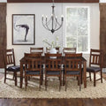 Set of 2 Simply Solid Karlina Honey Wood Dining Chairs