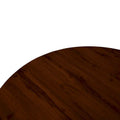 Ravenna 47" Modern Round Wood Dining Table with X-Cross Metal Base for Kitchen and Dining Room