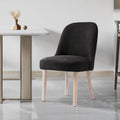 Water and Stain Resistant Boucle Polyester Side Chair