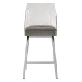 iNSPIRE Q Bold Lennox Velvet Counter Height Stools - Set of 2