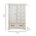 Lakewood Vintage-Inspired Gentleman's Chest of Drawers