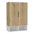 FM Furniture Rose Double Wardrobe with Hanging Rod