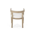 Christopher Knight Home 7-Piece Dining Set with Hudson Fabric and Wood