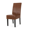 Christopher Knight Home Pertica Set of 2 Upholstered T-Stitch Dining Chairs